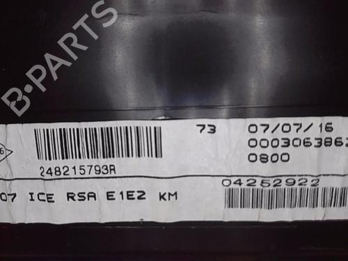 Instrument cluster RENAULT TWINGO III (BCM_, BCA_) 0.9 TCe 90 (BCM9, BCM2) | BP13836630C47 