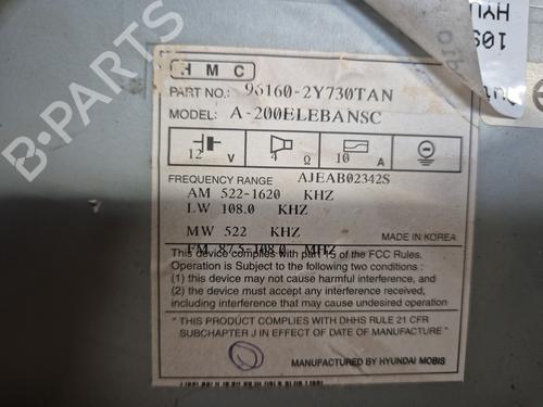 Radio HYUNDAI ix35 (LM, EL, ELH) 1.7 CRDi | BP27856341E6 