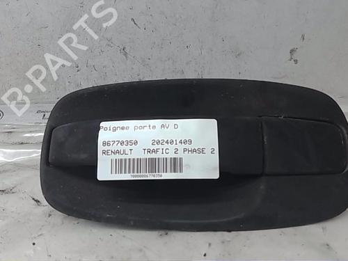 Front right exterior door handle RENAULT TRAFIC II Van (FL) 2.0 dCi 90 (FL0H, FL00, FL01, FL0M, FL0P, FL0S) | BP17786341C129 