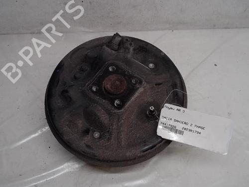 Right rear steering knuckle DACIA SANDERO II TCe 90 (B8M1, B8MA, B8AC) | BP15197179M28 