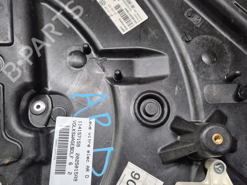 Rear right window mechanism VW GOLF VI (5K1)  | BP29758454C25 