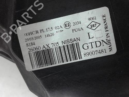 Left headlight NISSAN MICRA III (K12) 1.2 16V | BP16028743C28 