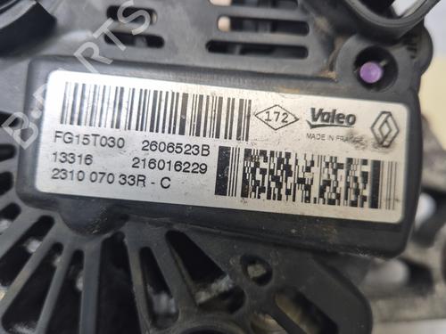 Alternator RENAULT SCÉNIC III (JZ0/1_) 1.6 dCi (JZ00, JZ12) | BP32291432M7