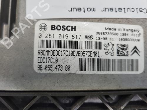 Engine control unit (ECU) PEUGEOT 208 I (CA_, CC_) 1.6 HDi | BP32292084M57 - Image 4