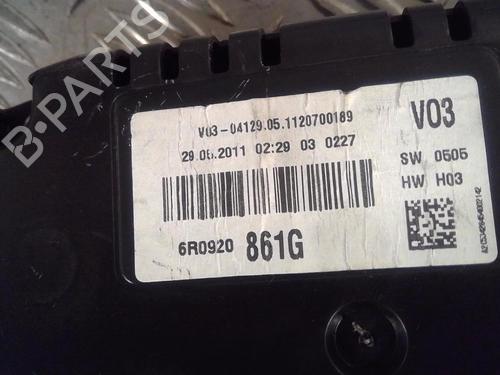 Instrument cluster VW POLO V (6R1, 6C1)  | BP13863440C47 
