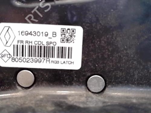Høyre foran lås RENAULT MEGANE IV Hatchback (B9A/M/N_) [2015-2025]  13853828