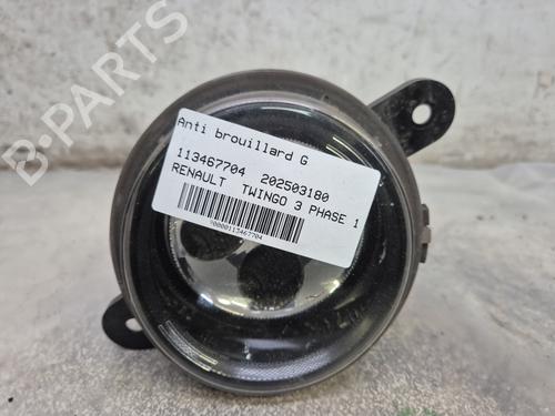 Faro Antiniebla delantero izquierdo RENAULT TWINGO III (BCM_, BCA_) 0.9 TCe 90 (BCM9, BCM2) (90 hp) 30867958
