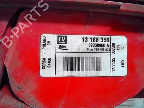 Left taillight OPEL CORSA D (S07) 1.3 CDTI (L08, L68) | BP13857657C34 