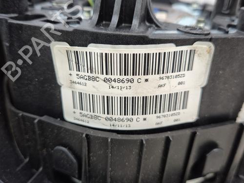 Driver airbag PEUGEOT 308 II (LB_, LP_, LW_, LH_, L3_) 1.6 THP 125 | BP26096811C9 