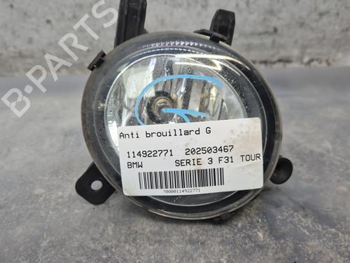 Used Left front fog light BMW 3 Touring (F31) 320 d (184 hp) 30117643