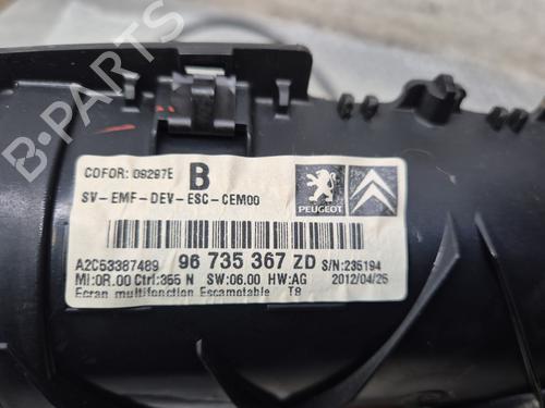 Multifunctionele display PEUGEOT 5008 (0U_, 0E_) 1.6 HDi | BP30714483C48