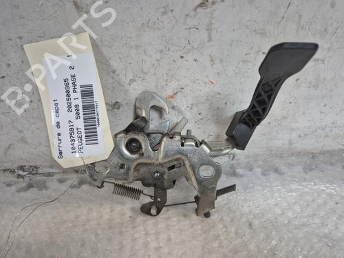 Used Hood lock PEUGEOT 5008 (0U_, 0E_) 1.6 HDi (114 hp) 26669291