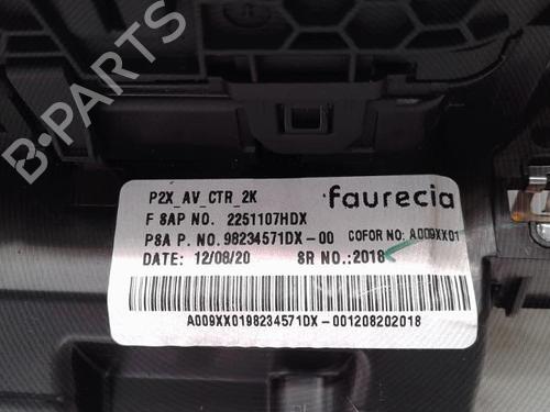 Air vent PEUGEOT 208 II (UB_, UP_, UW_, UJ_) 1.2 PureTech 75 | BP16567155I21 