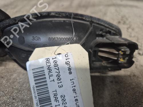 Front right interior door handle RENAULT TRAFIC III Van (FG_) 1.6 dCi 140 (FGMA, FGMC) | BP27332125I14 