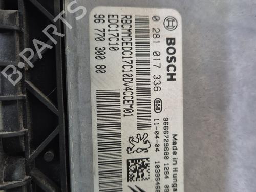 Engine control unit (ECU) CITROËN C3 II (SC_) 1.4 HDi 70 (SC8HZC, SC8HR0, SC8HP4) | BP30501553M57 - Image 2
