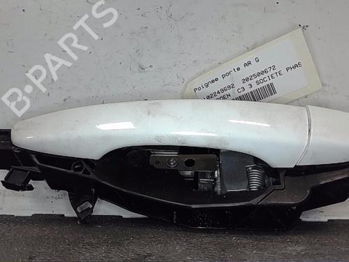 Türgriff hinten links außen für CITROËN C3 / C3 ORIGIN III (SX) 1.5 BlueHDi 100 (SXYHYP, SXYHTU) (102 hp) 24185454