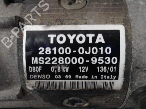 Starter TOYOTA YARIS (_P1_) 1.0 (SCP10_, SCP10R) | BP13866583M8 