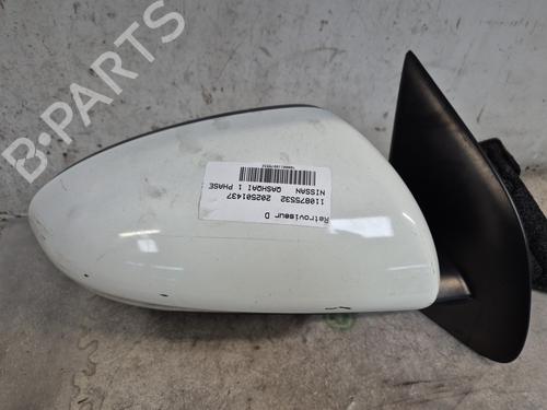 Right mirror NISSAN QASHQAI I (J10, NJ10) 1.5 dCi | BP29155208C27 