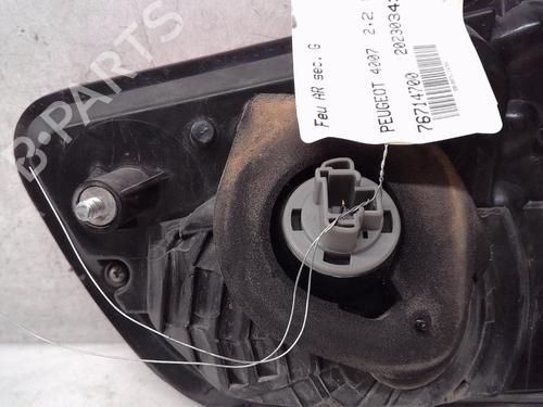 Left tailgate light PEUGEOT 4007 (VU_, VV_) 2.2 HDi | BP15848886C79