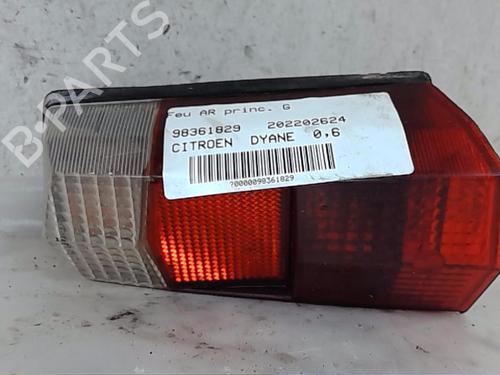 Used Left taillight CITROËN DYANE [1967-1984]  23099592