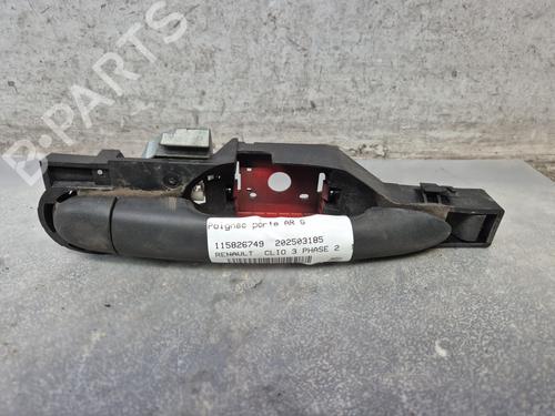 rear-left-exterior-door-handle-renault-clio-iii-br01-cr01-2005-2006-2007-2008-2009-2010-2011-2012-2013-2014-30691030 main image