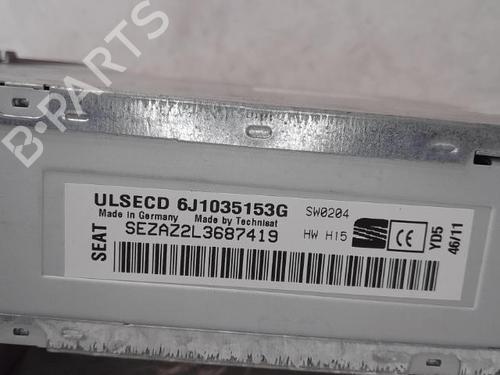 Radio SEAT IBIZA IV ST (6J8, 6P8) 1.6 TDI | BP16037543E6 