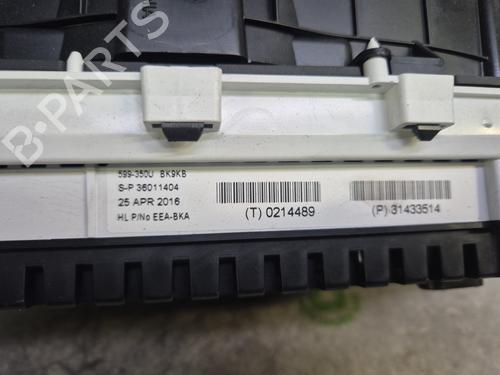 Instrument cluster VOLVO V40 Hatchback (525) D4 | BP30310758C47 - Image 3