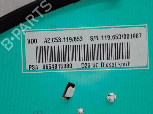 Instrument cluster PEUGEOT 407 Coupe (6C_) 2.7 HDi | BP15541178C47 