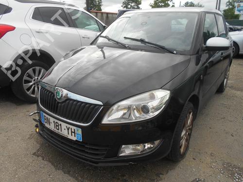 Left mirror SKODA FABIA II (542) 1.6 TDI | BP17335327C26 