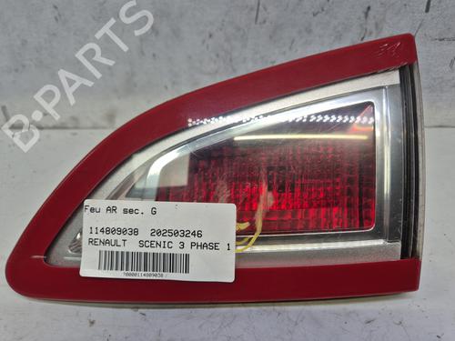 Used Left tailgate light RENAULT SCÉNIC III (JZ0/1_) 1.5 dCi (106 hp) 30955346