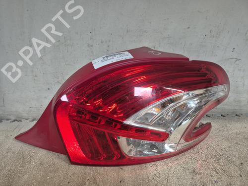 Used Right taillight PEUGEOT 208 I (CA_, CC_) 1.6 HDi (92 hp) 27438664