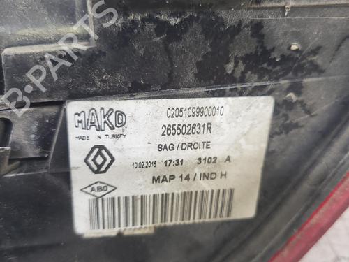Used Left taillight Left taillight 38054765 38054765