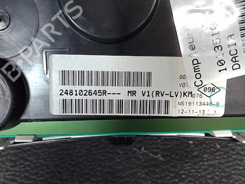 Instrument cluster DACIA SANDERO II 1.5 dCi | BP24137518C47 