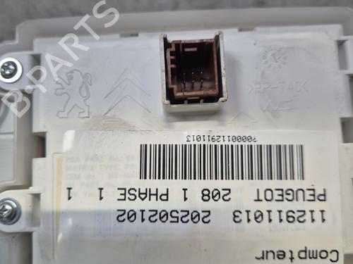 Instrument cluster PEUGEOT 208 I (CA_, CC_) 1.6 HDi | BP30163819C47