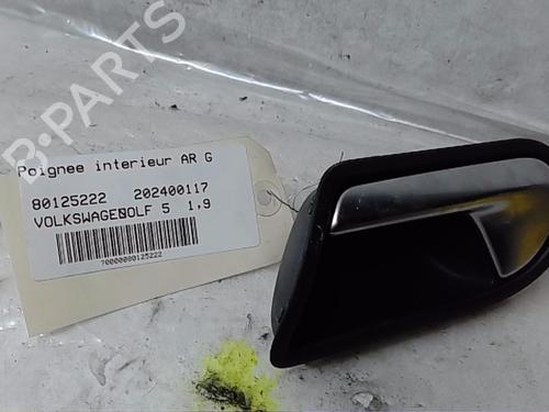 Rear left interior door handle VW GOLF V (1K1)  | BP16755135I15 