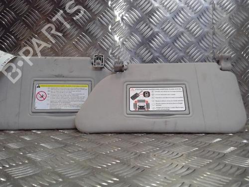 Used Left sun visor PEUGEOT 1007 (KM_) 1.4 HDi (68 hp) 13867023