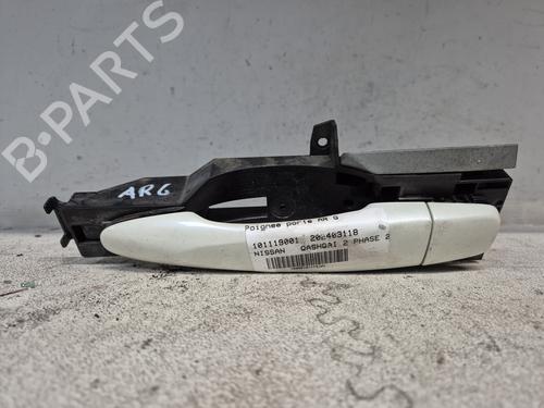 Used Rear left exterior door handle NISSAN QASHQAI II SUV (J11, J11_) 1.3 DIG-T (140 hp) 24479837