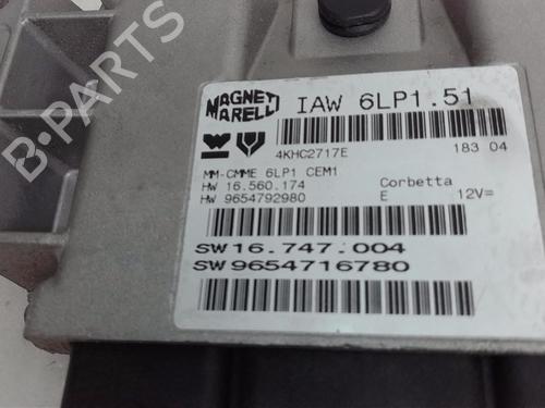 Engine control unit (ECU) PEUGEOT 307 CC (3B) 2.0 16V | BP13821789M57 