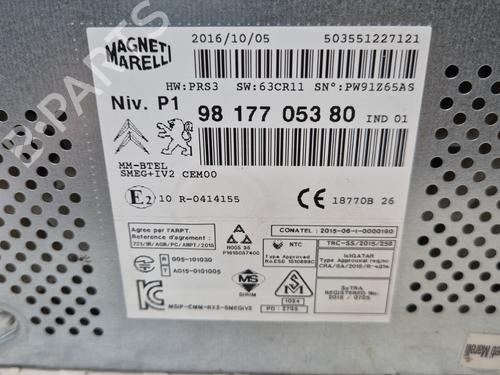 Radio PEUGEOT 208 I (CA_, CC_) 1.2 THP 110 | BP24650800E6 