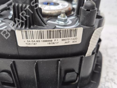 Used Driver airbag Driver airbag PEUGEOT 208 I (CA_, CC_) 1.2 VTI 82 (82 hp) 36444198 36444198