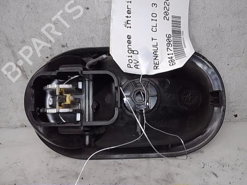 Used Front right interior door handle RENAULT CLIO III (BR0/1, CR0/1) [2005-2014]  13832684