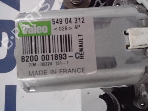 Rear wiper motor RENAULT LAGUNA II Grandtour (KG0/1_)  | BP13862747M102 