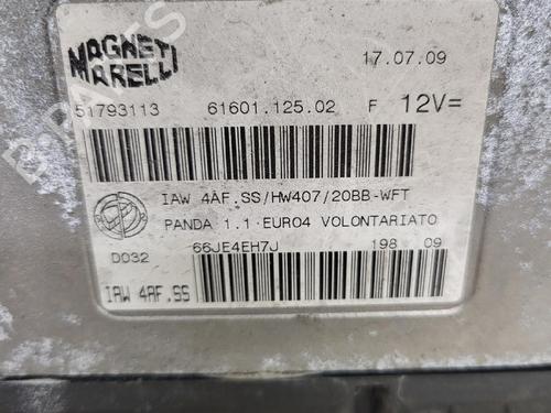 Control unit FIAT PANDA (169_) 1.1 (169.AXA1A) | BP38004301M11 - Image 3