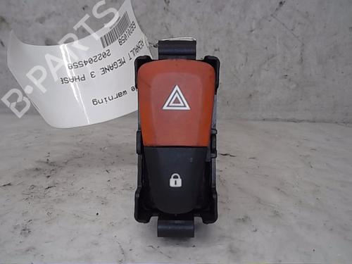 Warning switch RENAULT MEGANE III Hatchback (BZ0/1_, B3_) 1.5 dCi (BZ0C) | BP13833124I22 