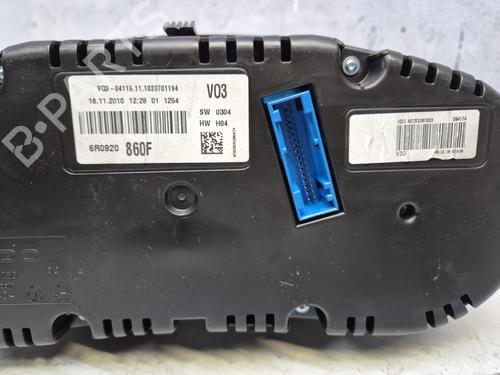 Instrument cluster VW POLO V (6R1, 6C1) 1.2 | BP30955378C47