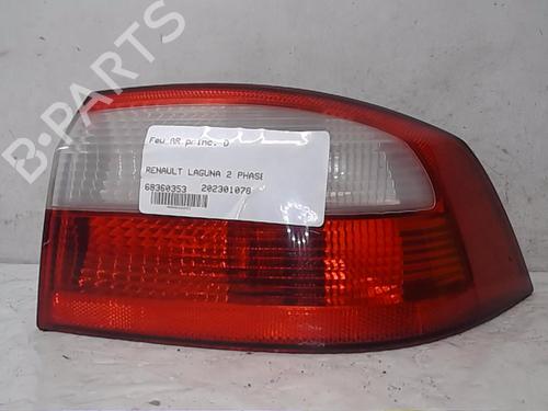 Used Right taillight RENAULT LAGUNA II (BG0/1_) 1.9 dCi (BG08, BG0G) (120 hp) 13832763