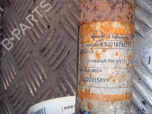 Left front driveshaft RENAULT KADJAR (HA_, HL_) 1.2 TCe 130 (HLMR) | BP13855999M38 