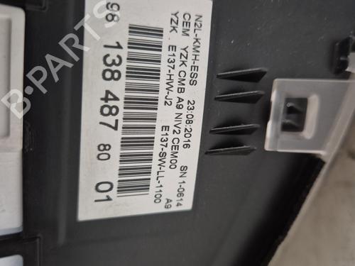 Instrument cluster PEUGEOT 208 I (CA_, CC_) 1.2 VTI 82 | BP26702488C47 