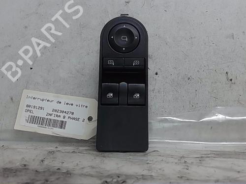 Used Left front window switch OPEL ZAFIRA / ZAFIRA FAMILY B (A05) 1.7 CDTI (M75) (110 hp) 16567960