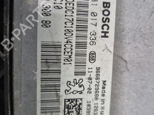 Engine control unit (ECU) PEUGEOT 207 (WA_, WC_) 1.4 HDi | BP31140525M57